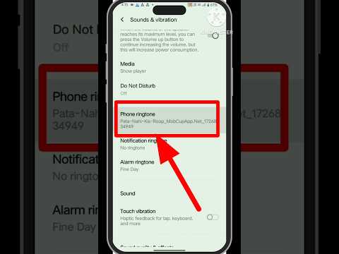 How To Set Individual Ringtones For Contacts #shorts #youtubeshorts #mobile #shortvideo #techlavi
