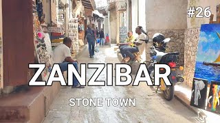 ZANZIBAR STONE TOWN: A PARADISE MORNING WALKING TOUR AT STONE TOWN - TANZANIA 🇹🇿 ( Pt.26).