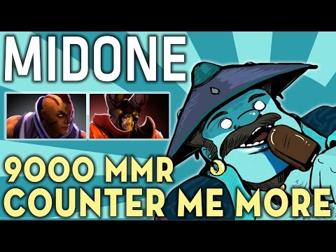 Dota 2 [MidOne] 9K MMR [Storm Spirit] - Counter Me More !!!