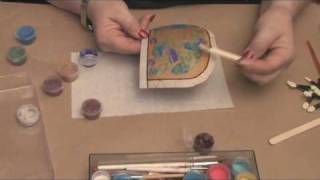 Maria Dellos Gourd Art - Protective Wax and Accent Powders