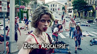Humans trapped in Zombie world - Remains movie 2011 Explained in Hindi video