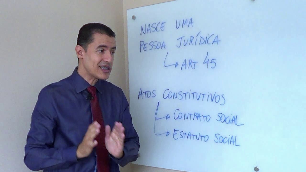 O Que é Ato De Constituição Da Pessoa Jurídica