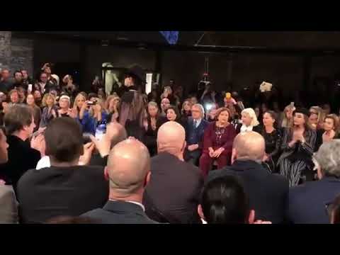 Gessica Notaro Alta Moda GATTINONI 2018 grazie e complimenti a Guillermo Mariotto p