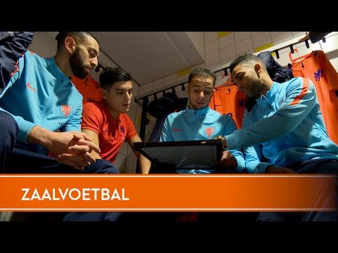 Achter de schermen: de wedstrijddag van het zaalvoetbalteam