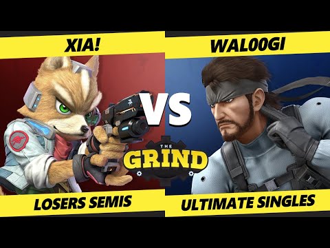 The Grind 162 Losers Semis - Wal00gi (Snake) Vs. Xia! (Fox) Smash Ultimate - SSBU