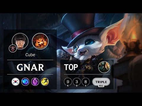 Gnar Top vs Gangplank - KR Grandmaster Patch 9.9