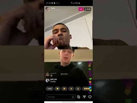 Fredo and Aitch Instagram Live - UK Rap Daily