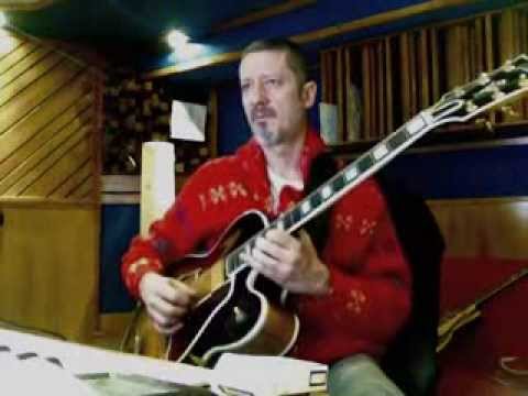 Andrea Zuppini- funny faces during improvisation-Gibson l5 CES - Koch Studiotone