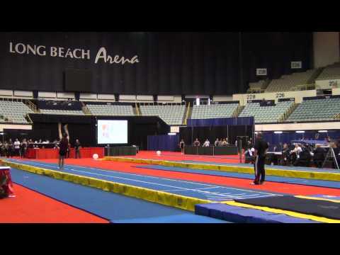 Drew Collins - Tumbling 1 - 2012 U.S. T&T Elite Championships - Senior Prelims