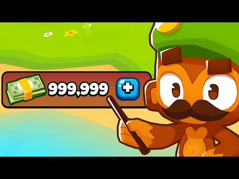 How To Get Monkey Money FAST in Bloons TD Battles 2!