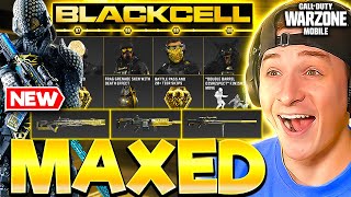 MAXED Season 3 Black Cell Battle Pass! (100 TIERS) WARZONE MOBILE