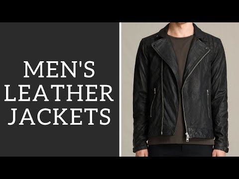 Best Men's Leather Jackets + How to Wear- Bomber, Biker, Cafe Racer
