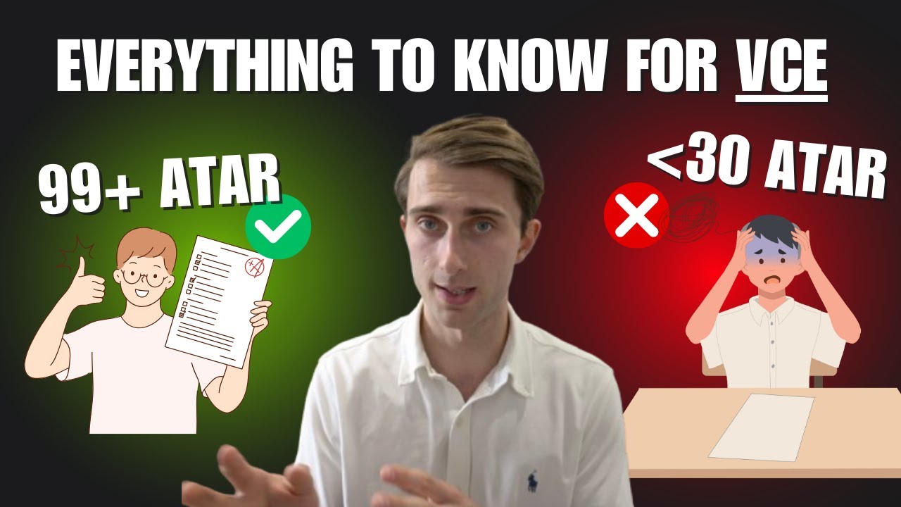 Everything You Need To Know For VCE | ATAR, SACs, Scaling |