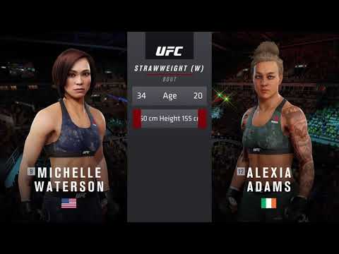 UFC 3 Female My Career Mode Episode 11 Contender