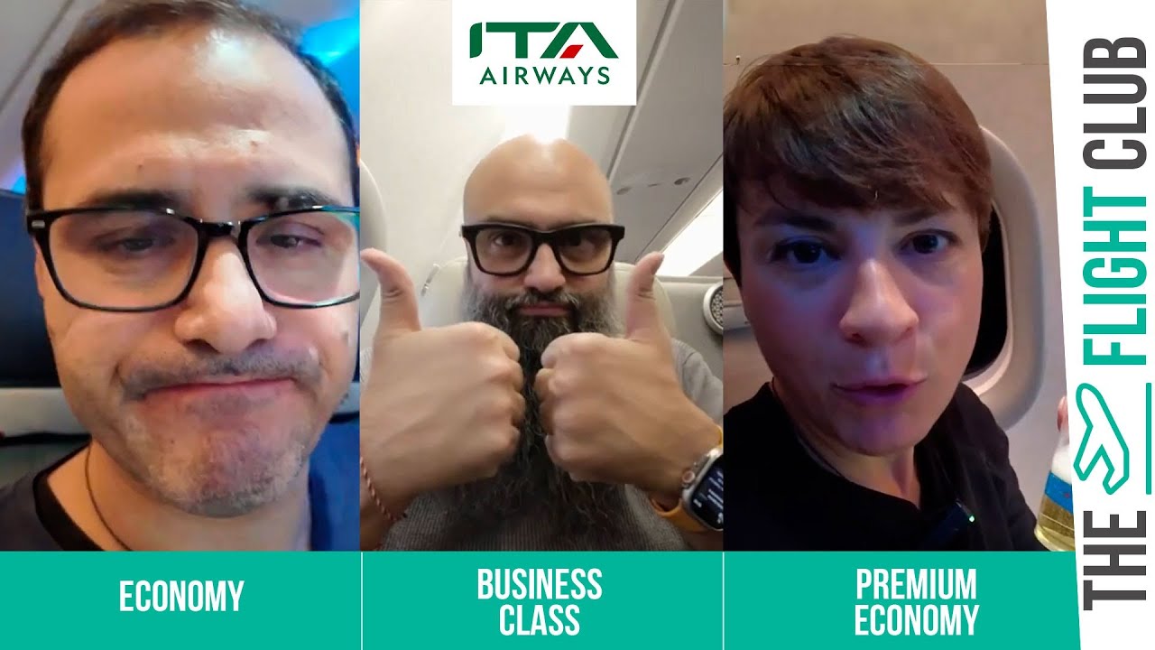 ITA Airways: what are the differences between economy, premium and business