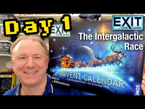 Exit the Game Advent Calendar 2025 Day 1: The Intergalactic Race