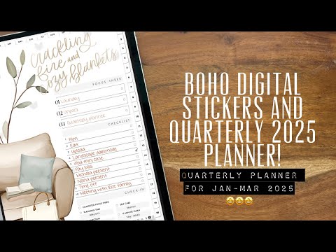 Boho Chic Cell Labels For Your Planner Or Journal