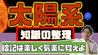 【中学理科】4-5 太陽系～一緒に覚えましょう～【中３理科】