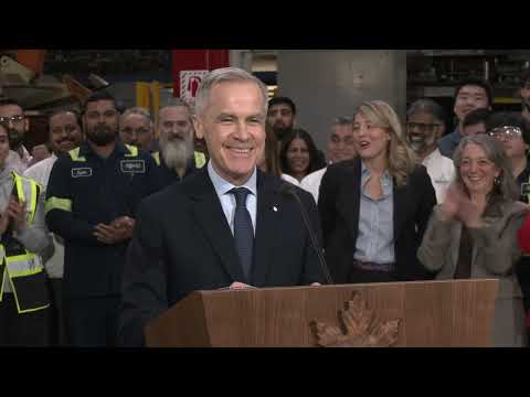 Prime Minister Carney announces new strategy to transform Canada’s auto industry