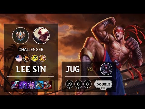 Lee Sin Jungle vs Elise - NA Challenger Patch 11.8