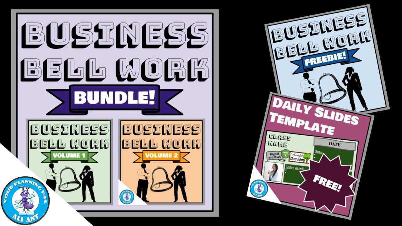 Business Bell Work & 2 Free Downloads