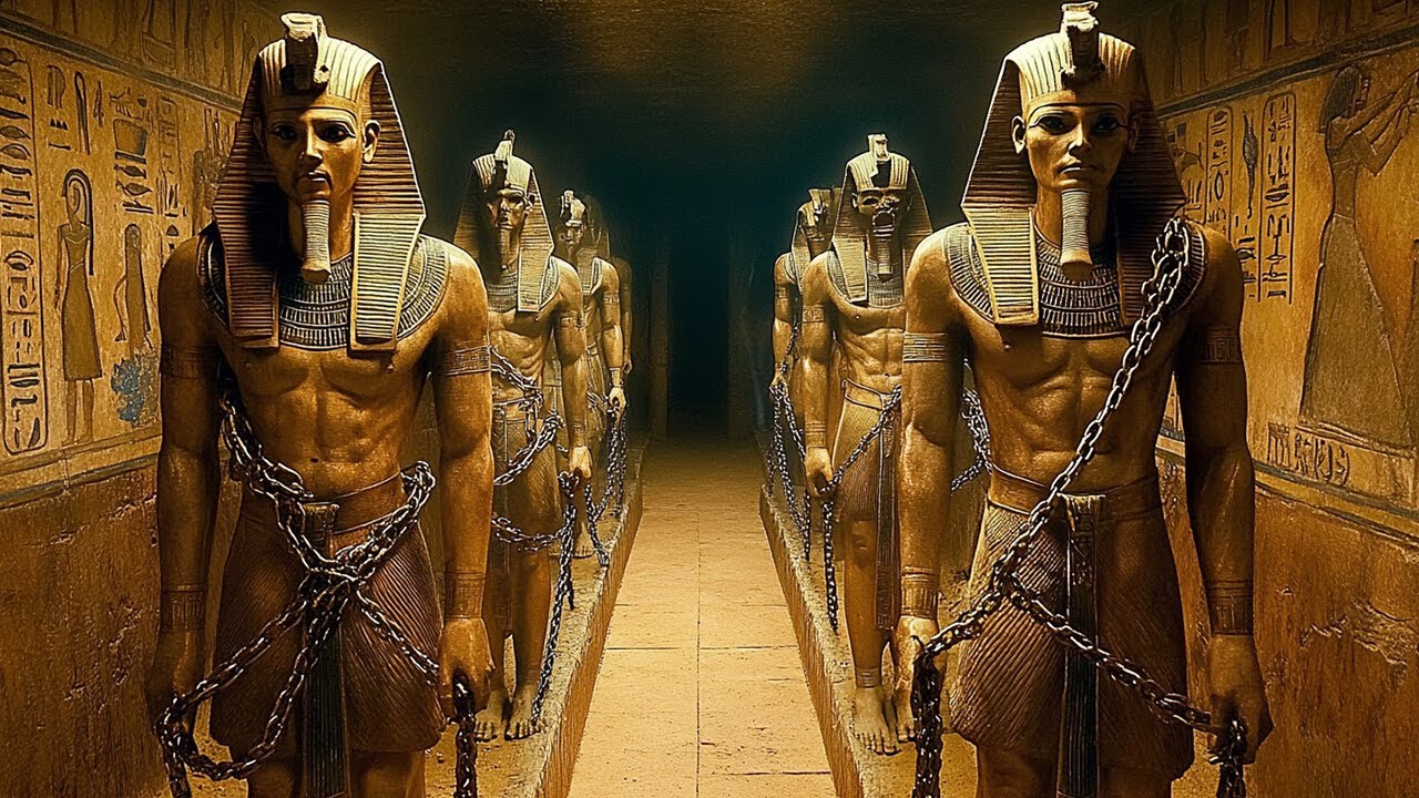A tumba do rei Tut revela mensagens sinistras que chocam os historiadores!