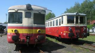 preview picture of video 'Lužná u Rakovníka Muzeum Railways Museum'