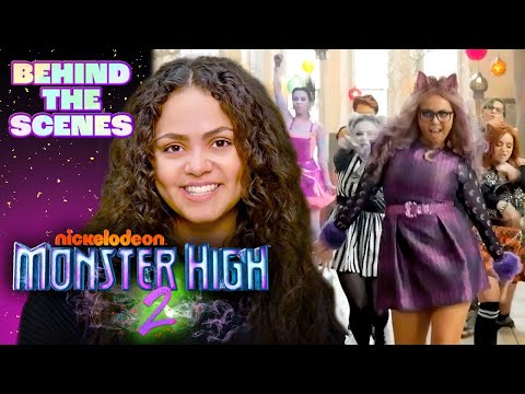 Behind the Scenes of Monster High 2 Dance Rehearsals! | Monster High