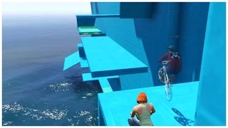 【GTA5】レース実況～BMX 海上加減速アスレチック～