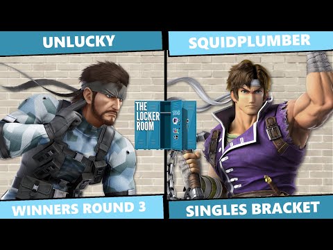 The Locker Room #3: Winners Bracket - Unlucky (Snake) Vs Squidplumber (Richter) SSBU Singles