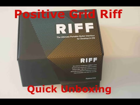 PG RIFF UNBOXING
