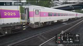 TSW 6 - Boston South To Worcester (HSP 46 MBTA) 🚆🟣 Pt 2