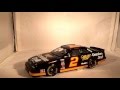 Review: 1994 Rusty Wallace #2 Miller Genuine Draft Ford Thunderbird Hall Of Fame 2013 1/24 NASCAR