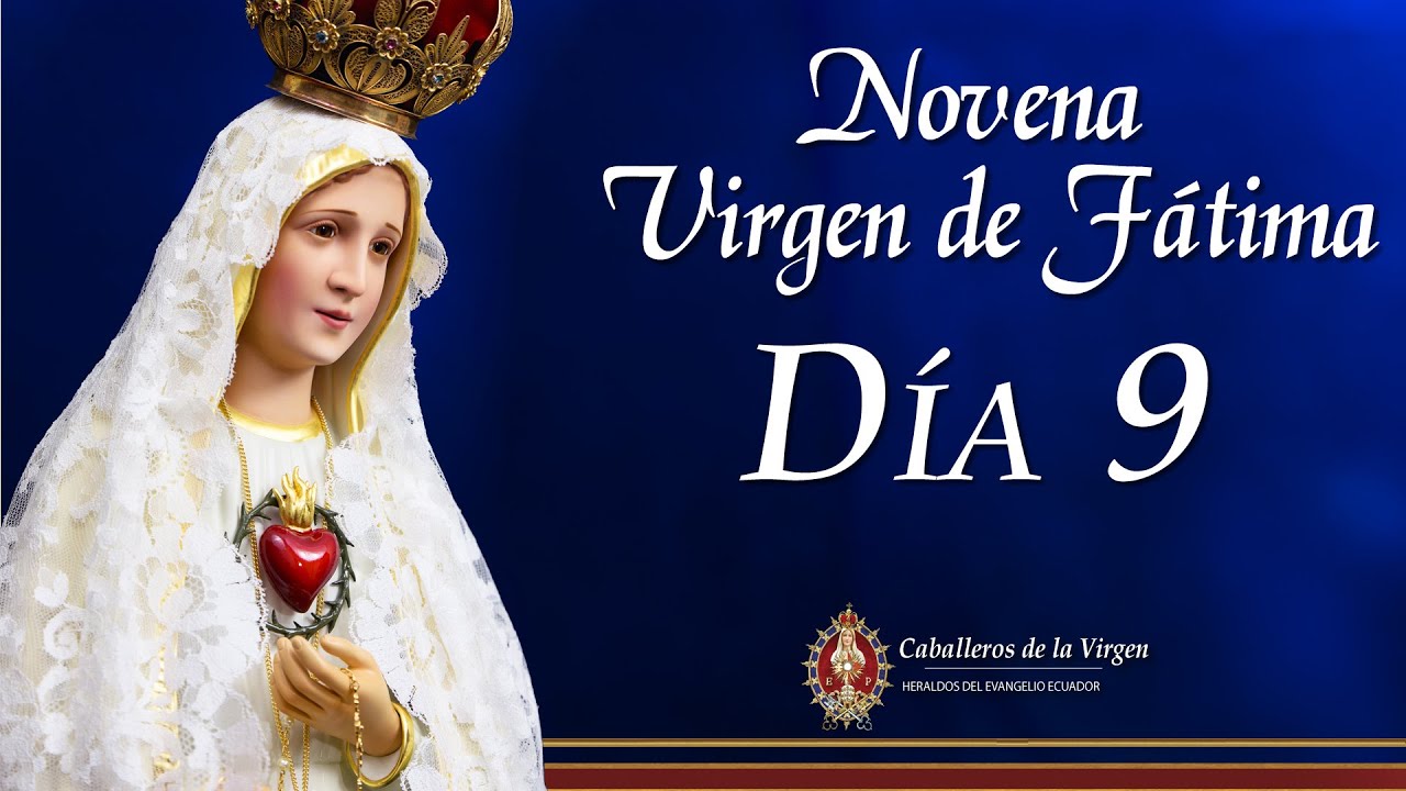 🕯 NOVENA A LA VIRGEN DE FÁTIMA - DÍA 9. El Inmaculado Corazón de María #NovenaVirgendeFátima #Novena