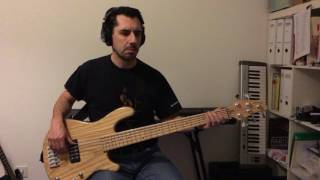 Pamela by Toto - bass cover