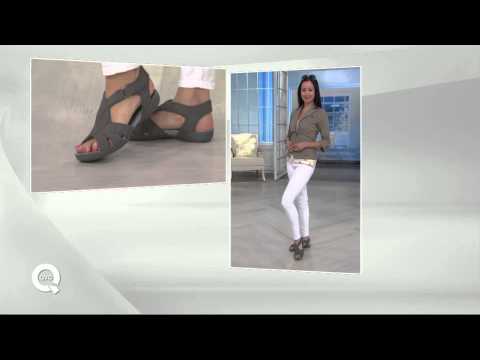 BareTraps Multi-strap Sandals with Adj. Backstrap - Noriko with Stacey Stauffer