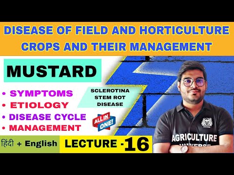 Diseases of Fleld and Horticultural Crops their Management syllabus analysis