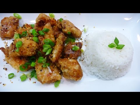 Chinese Lemon Chicken, healthier version, easy, healthy