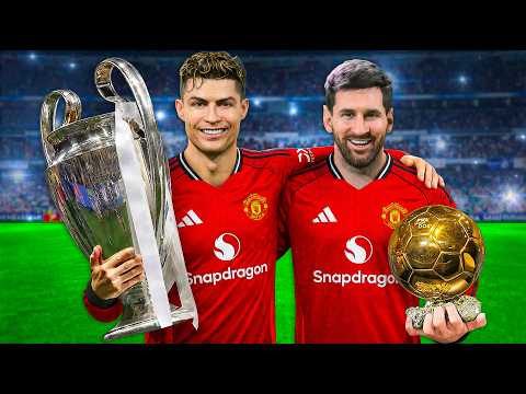 I Made Messi and Ronaldo Teammates