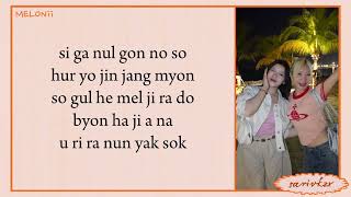 Download lagu Tiara Andini feat. MELONii - Janji Setia || easy lyrics mp3