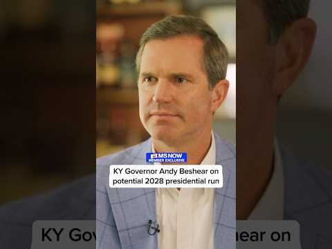 KY governor Andy Beshear on potential 2028 presidential run
