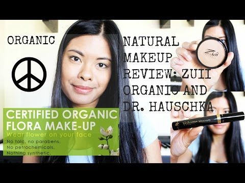 Natural Makeup Review: Zuii Organic and Dr. Haushka