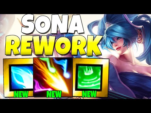 SONA IS GETTING A MINI-REWORK - New Stacking Passive | LoL