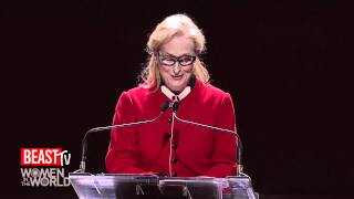 Women in the World 2012: Meryl Streep's Tribute to Hillary Clinton