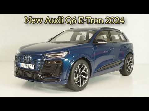 Audi Q6 E-Tron (GF) SUV 2024, blue, 5012326651, Spark 1:18