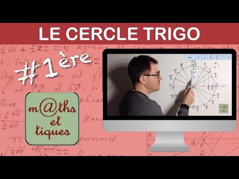Apprendre à lire sur le cercle trigonométrique - Première