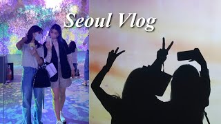 (vlog)韓国留学生の日常🇰🇷展示会.뼈해장국