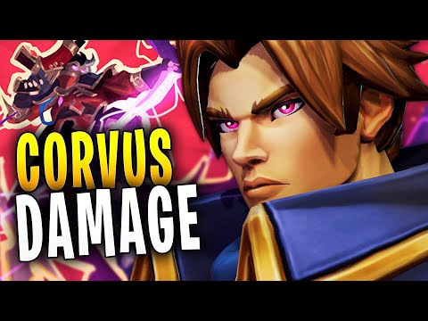 DAMAGE CORVUS IS BROKEN! | Paladins Gameplay
