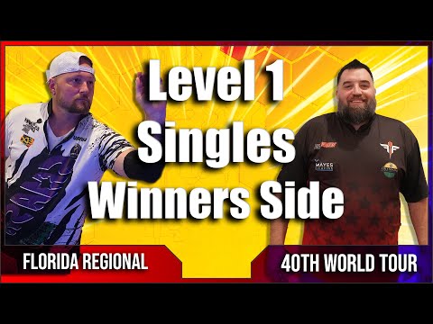 AN ALL IMPORTANT CORK |  Level 1 Singles Winners Side | FL Regional 2025 | 40th BullShooter Tour