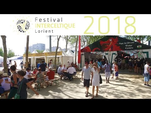 Visite du Pavillon Gallois - Festival Interceltique de Lorient 2018